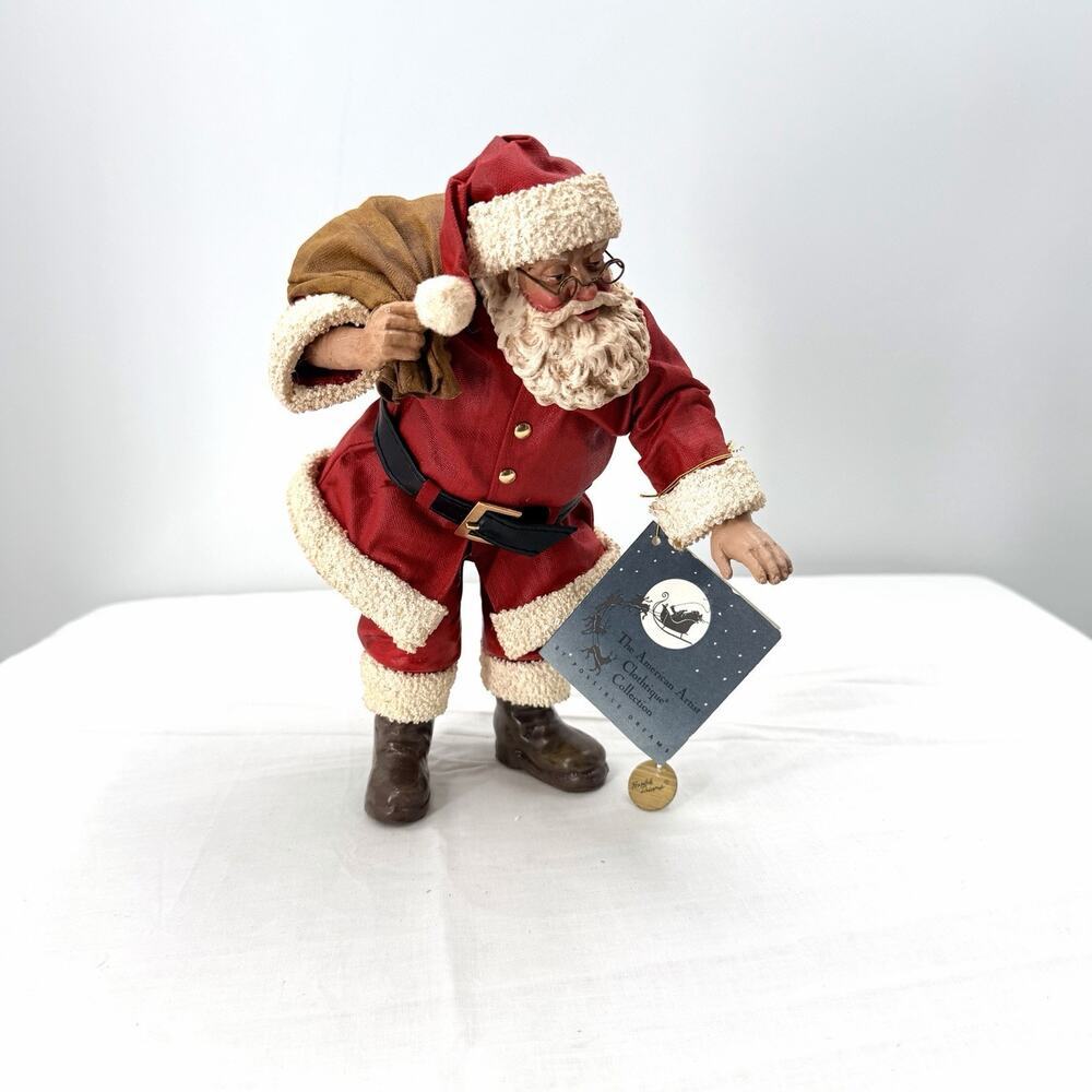 Vintage 1991 Possible Dreams Clothtique Christmas Company - Santa Claus Figurine - Picture 2 of 13